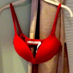Victoria’s Secret Red underwire with soft padding